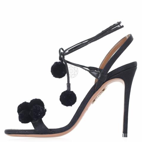 Aquazzura pom pom hot sale